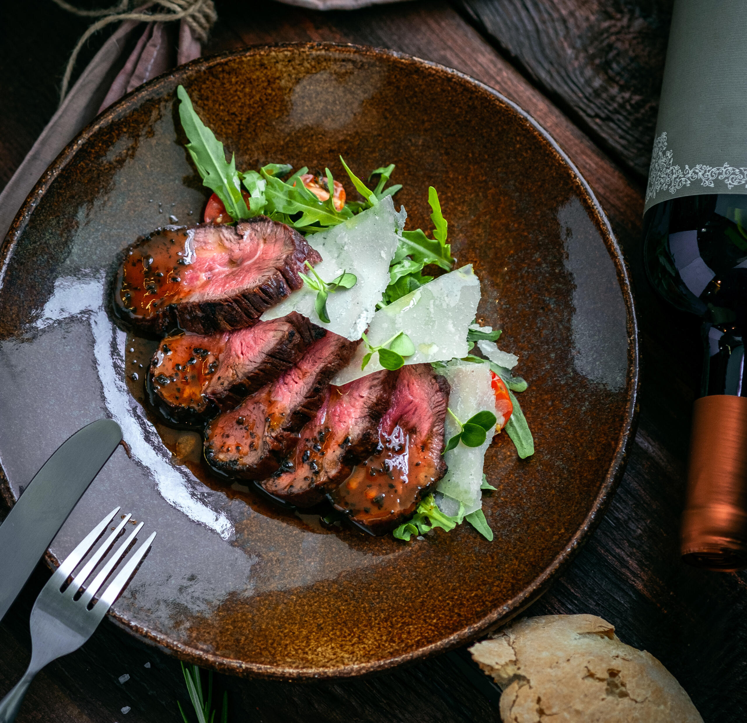 Kalbsrückensteak in Biersauce - Sutterlüty Kalbsrückensteak in Biersauce - Sutterlüty