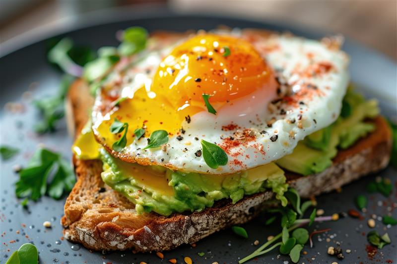 Avocado Brot mit Ei - Sutterlüty Avocado Brot mit Ei - Sutterlüty