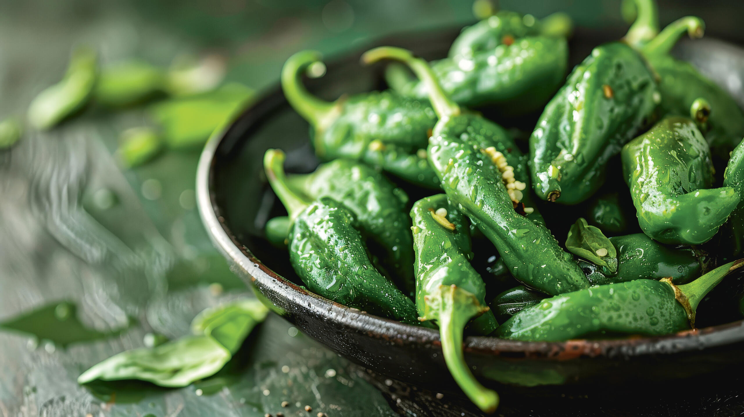 Bratpaprika - Pimientos de Padrón - Sutterlüty Bratpaprika - Pimientos de Padrón - Sutterlüty